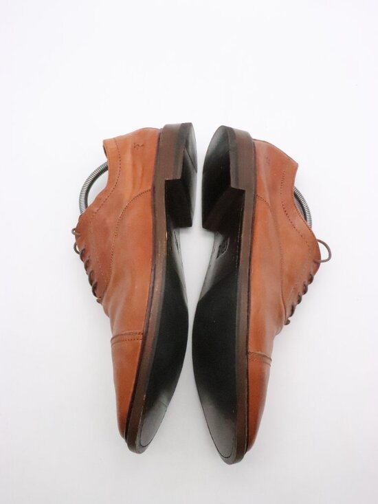 Frye Paul Bal Men\'s Size 10.5 Oxford Cap Toe Brown Leather Dress Classic Shoes main image 6